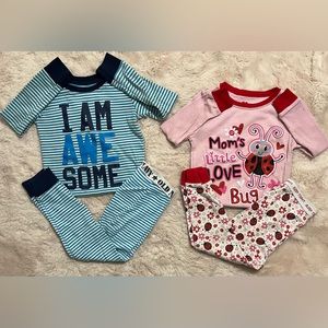 Long Sleeve Pajama Pants Set